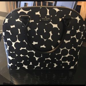 Kate Spade Carli Grove Street Splodge Dot Handbag